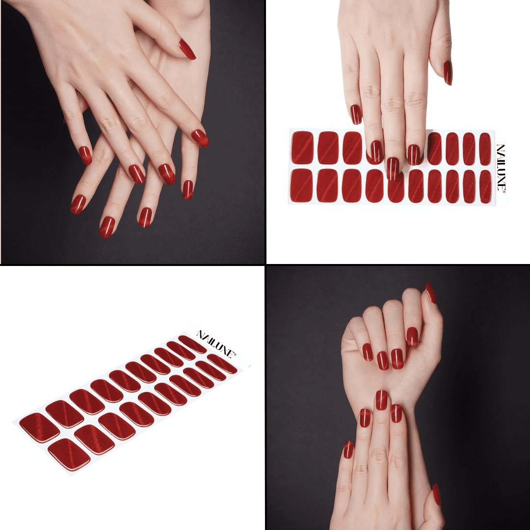CAT EYE RED UV - NAILUXE