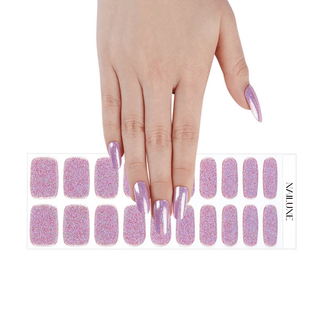 LAVENDER GLITTER UV - NAILUXE