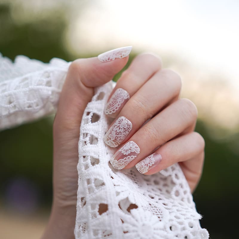 TRANSPARENT FLOWER UV - NAILUXE