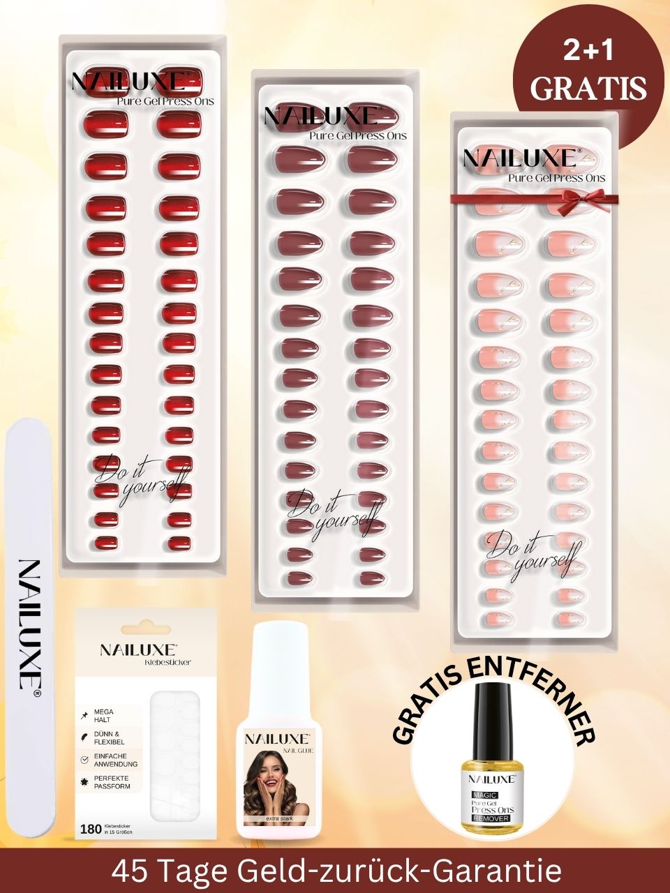 Herbst Starter Set / Pure Gel Press Ons