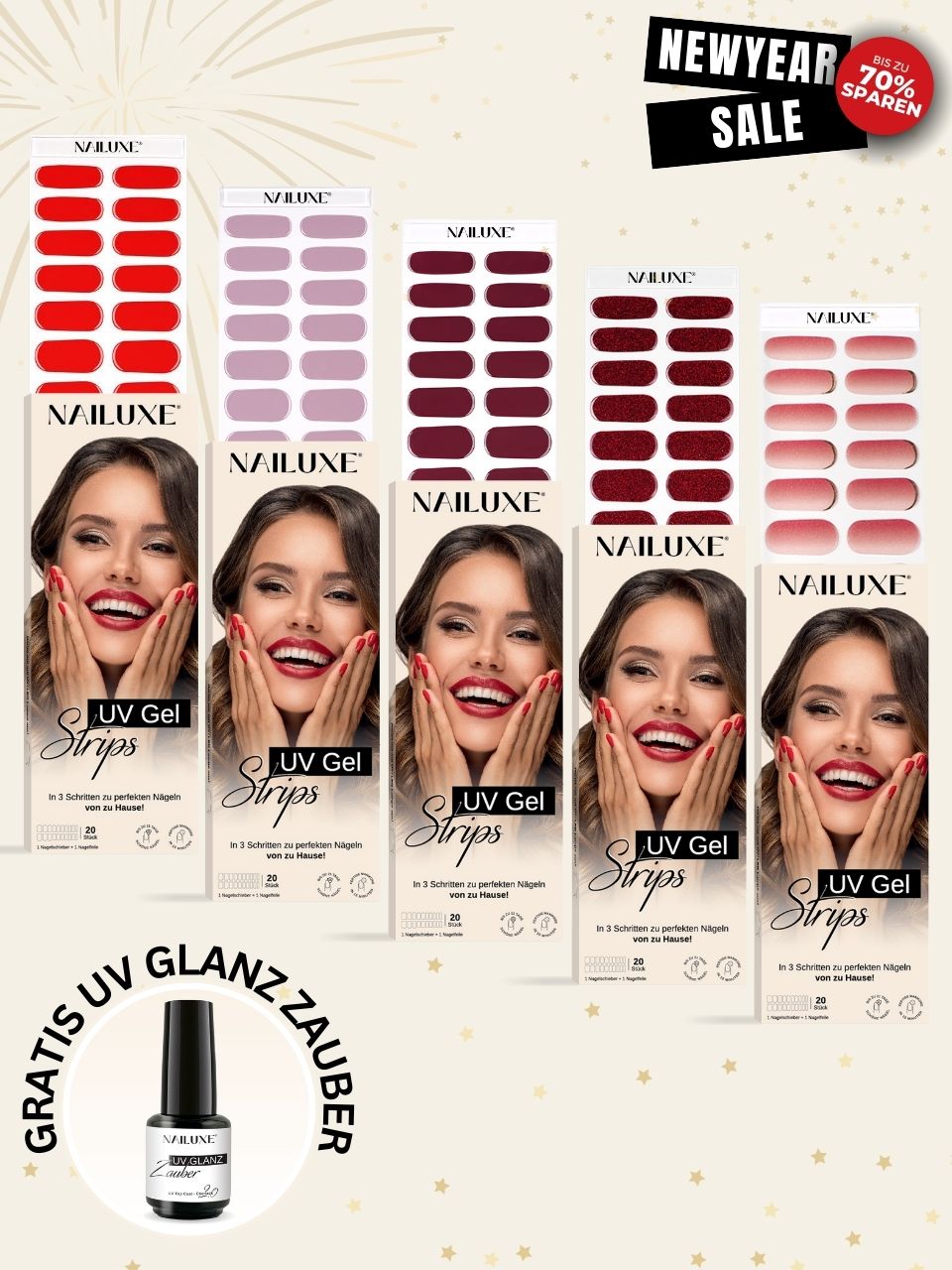 NewYear SALE 5er UV Set