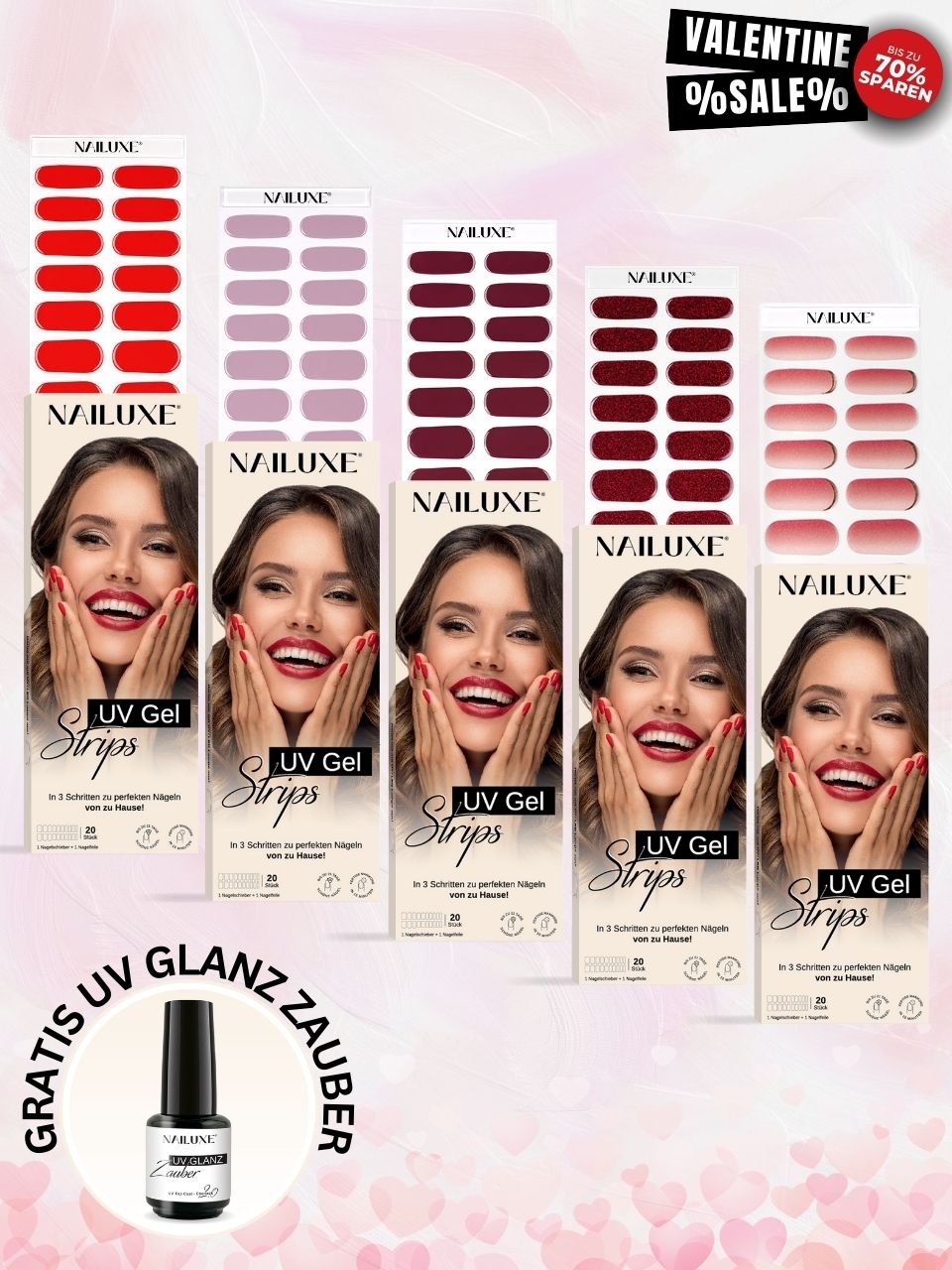 Valentine SALE 5er UV Set