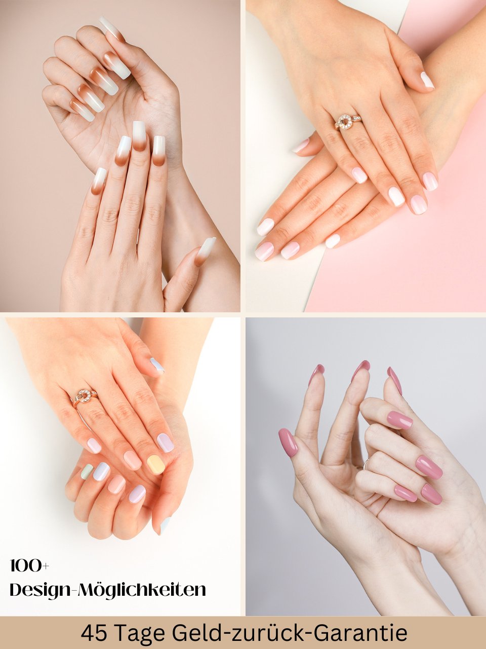 3er UV Pediküre Set - NAILUXE