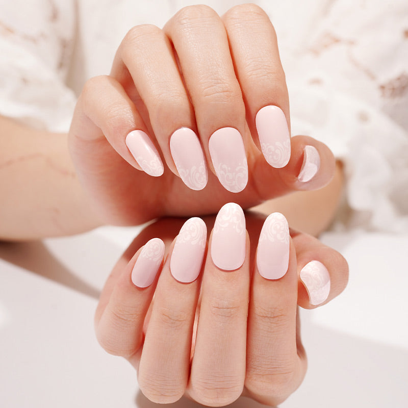FRENCH SWIRL - UV GEL STRIPS