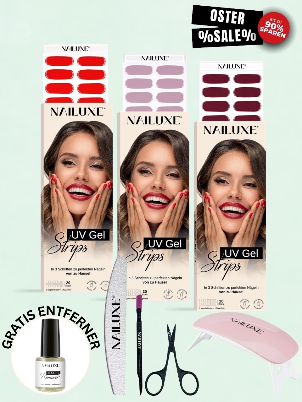 OSTER SALE Starter Set / UV Gel Strips