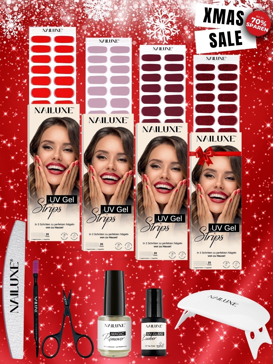 XMAS SALE Bestseller Set / UV Gel Strips
