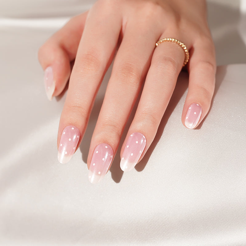 BABY BOOMER POINTED - UV GEL STRIPS