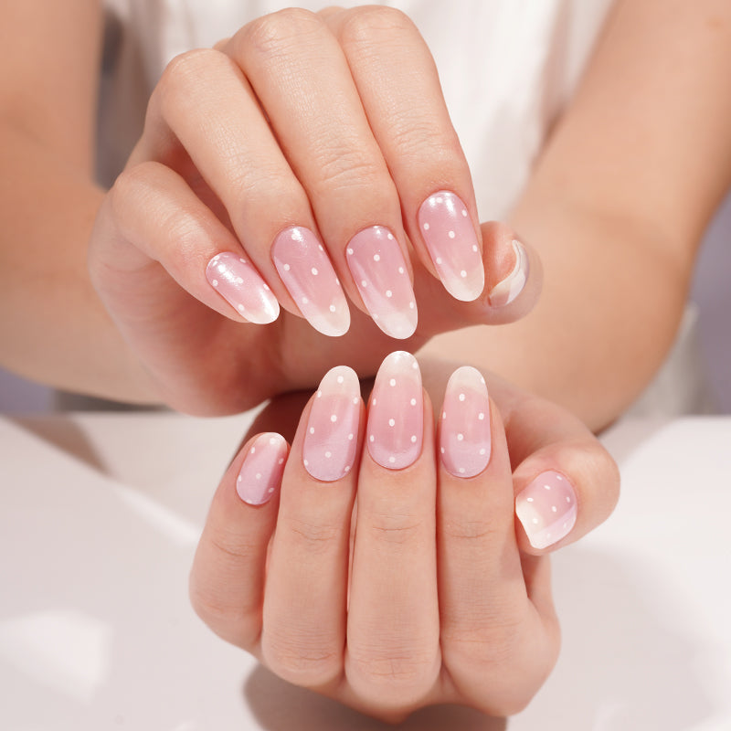 BABY BOOMER POINTED - UV GEL STRIPS