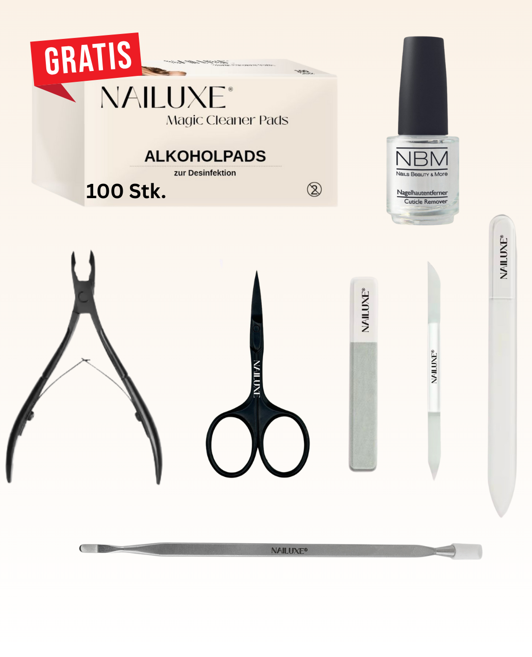 All in One Nagelvorbereitungs-Set