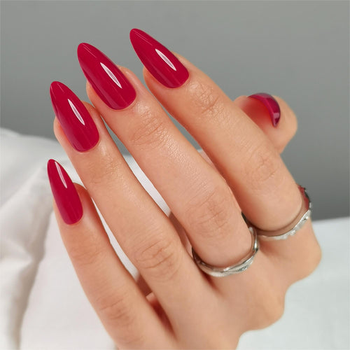 Bonfire Red - Medium Almond