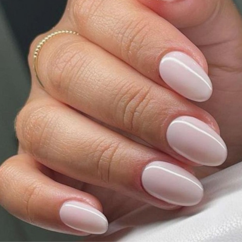 Creamy Blush - Medium Round