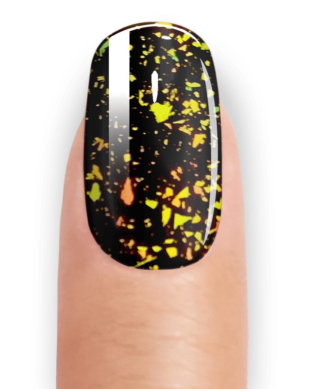 LIME MIRAGE GLITTER UV