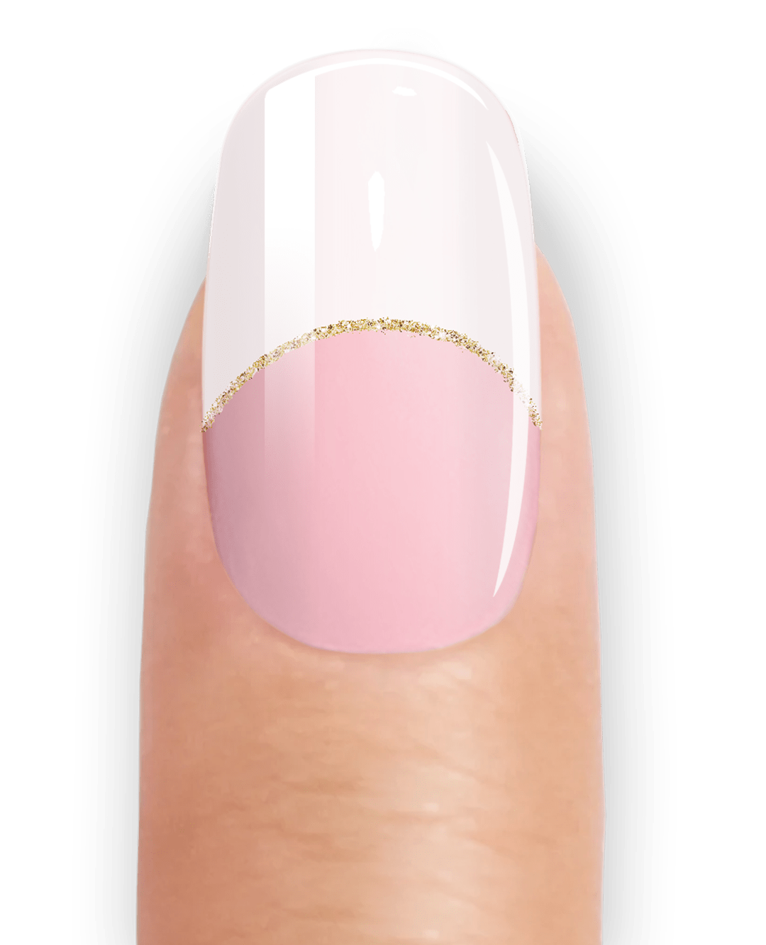 FRENCH NAIL GOLD LINE