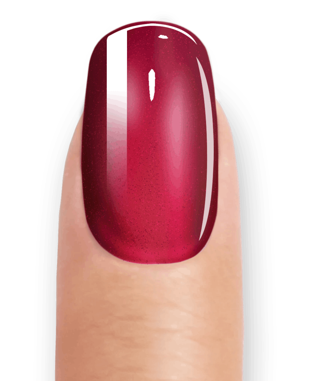 RED CHROME - UV GEL STRIPS