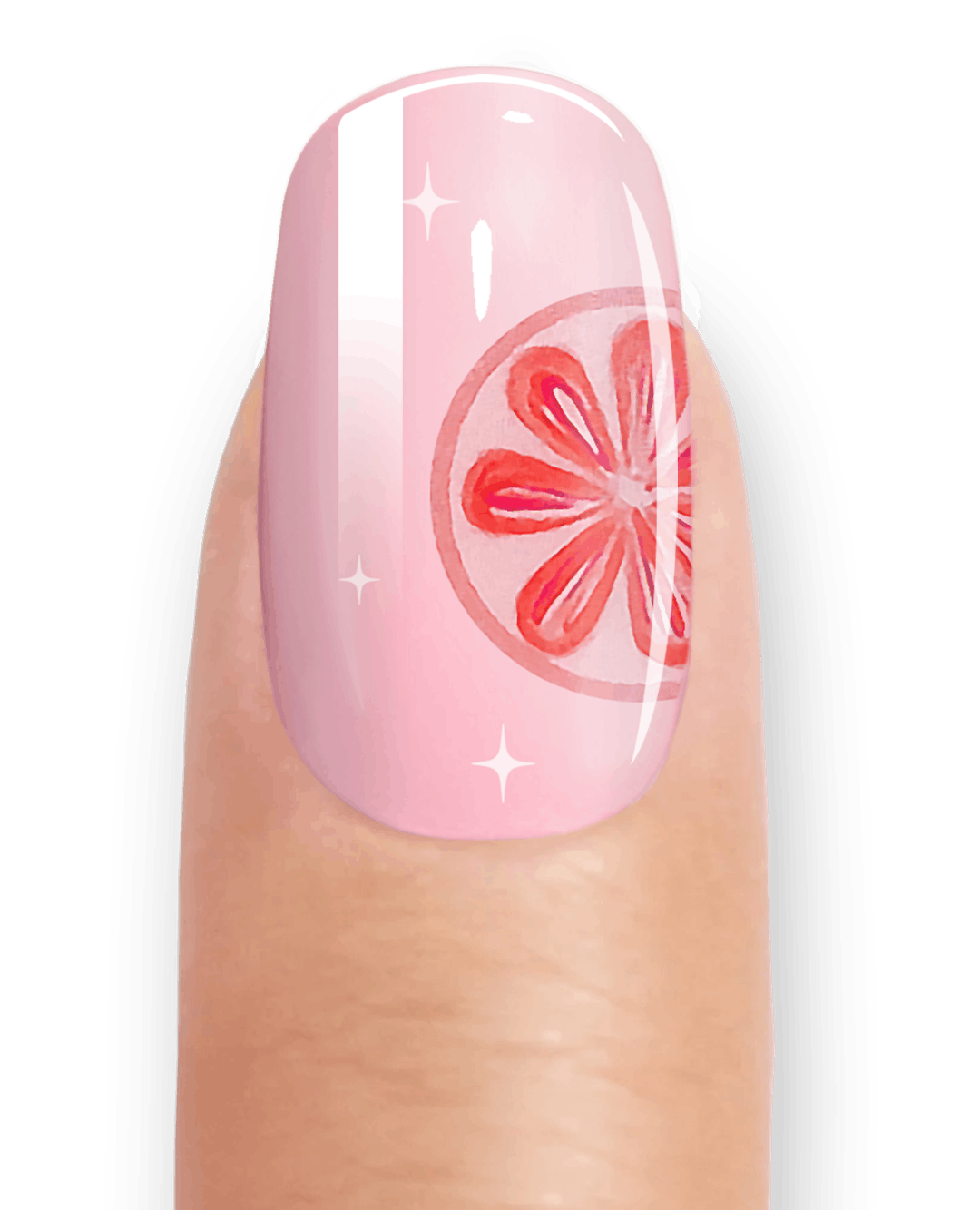 GRAPEFRUIT - UV GEL STRIPS