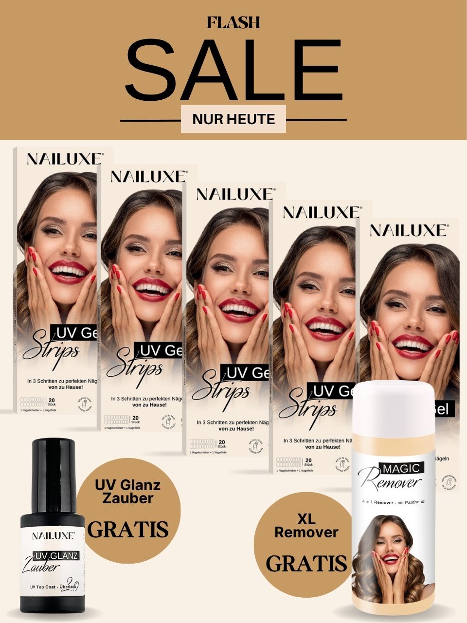 Flash Sale 5er UV Set