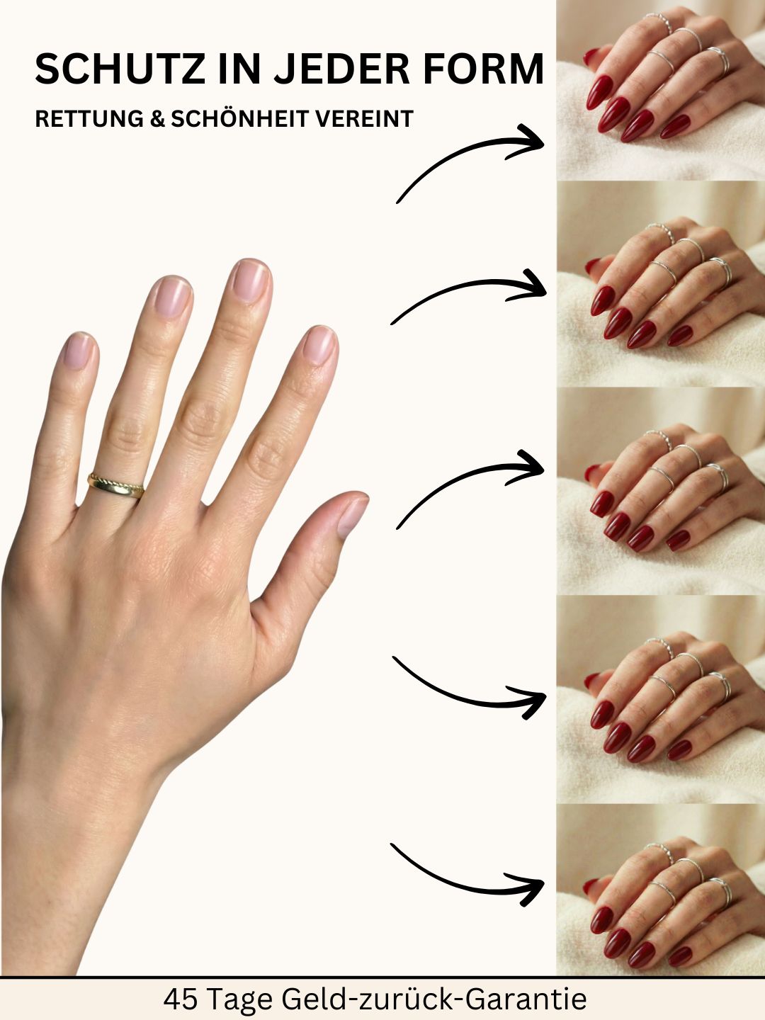 SOS Nagelretter Set / Pure Gel Press Ons
