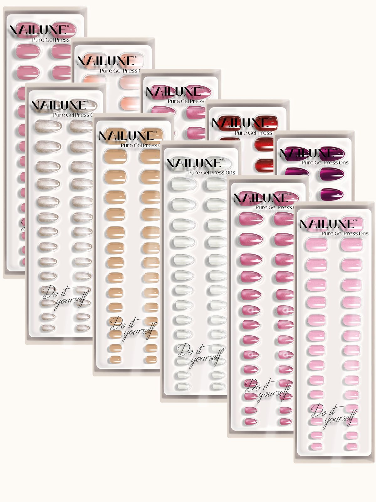 8er Set / Pure Gel Press Ons