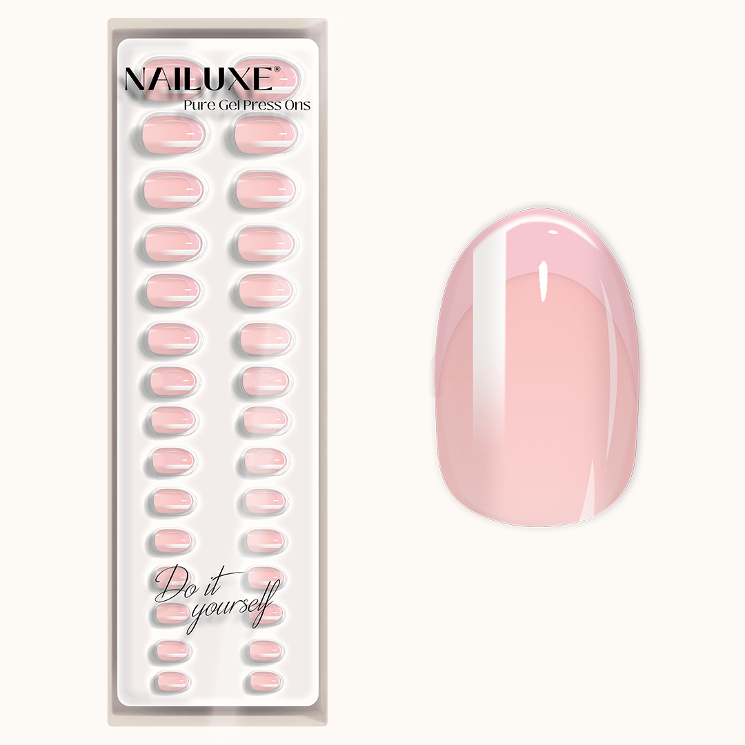 French Jelly Loop - Medium Round - Pure Gel Press On