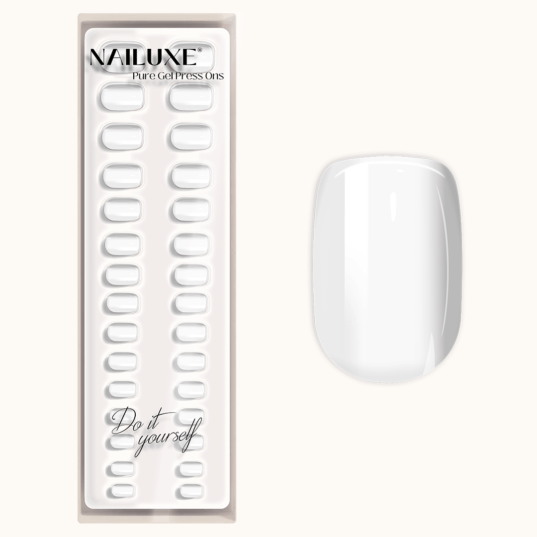 Coconut Kiss - Short Square - Pure Gel Press On