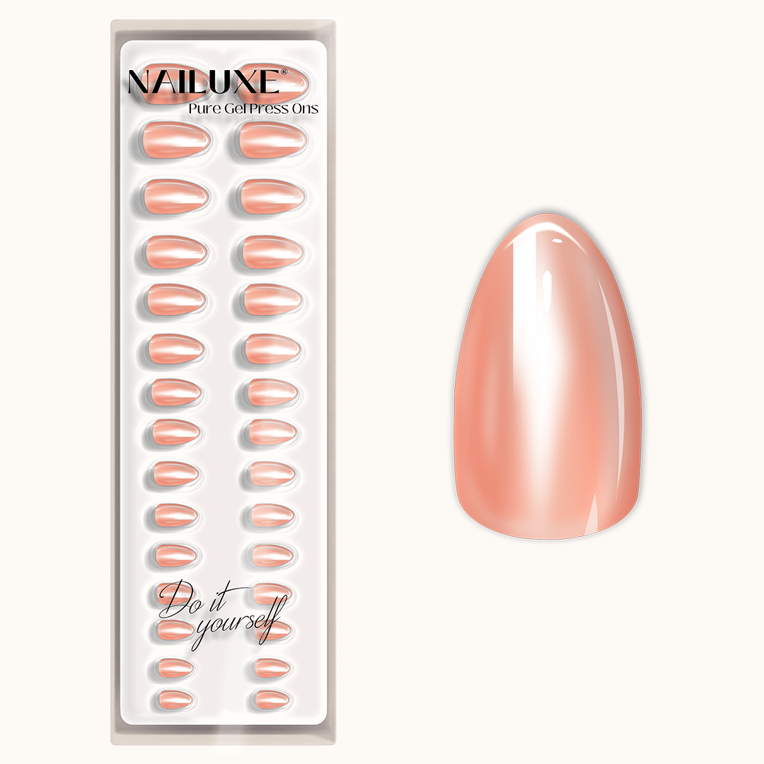 Prosecco - Short Almond - Pure Gel Press On