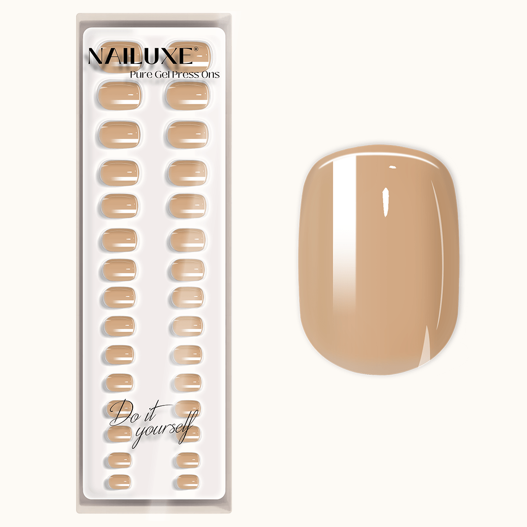 Only Nude - Short Round - Pure Gel Press On