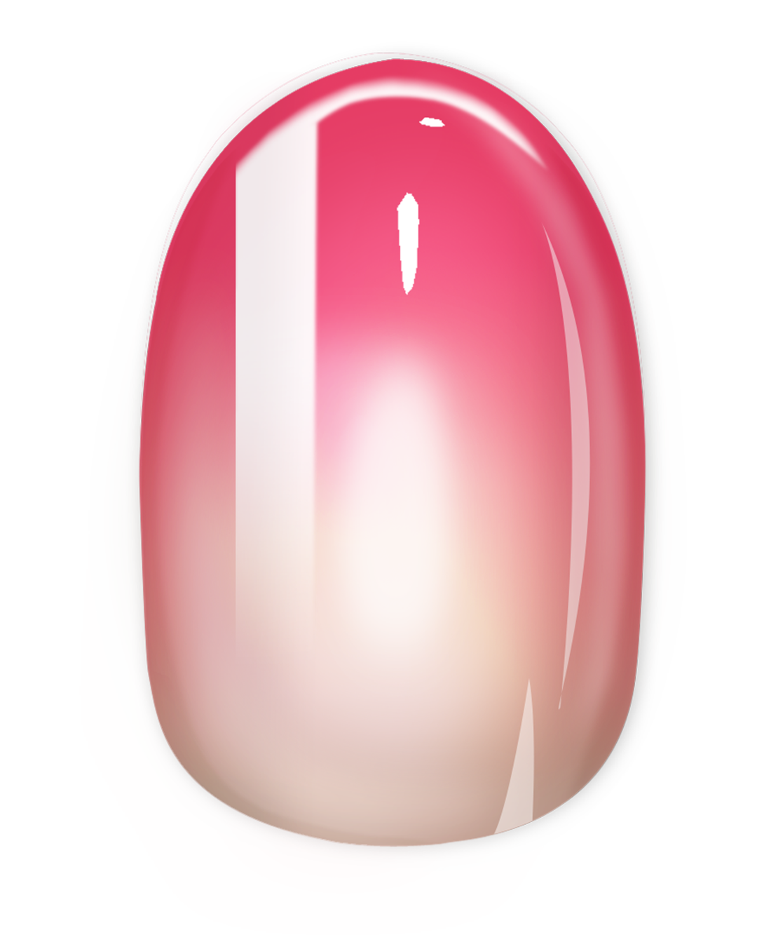 Baby Boomer Rosé - Medium Round - Pure Gel Press On