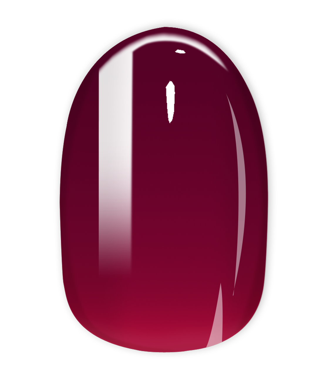 Medium Round RUBY RED