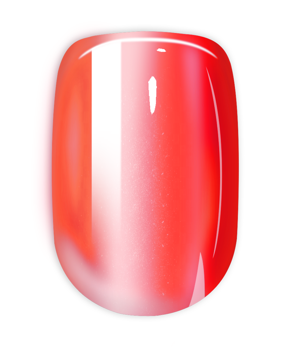 Short Square CAT EYE CORAL