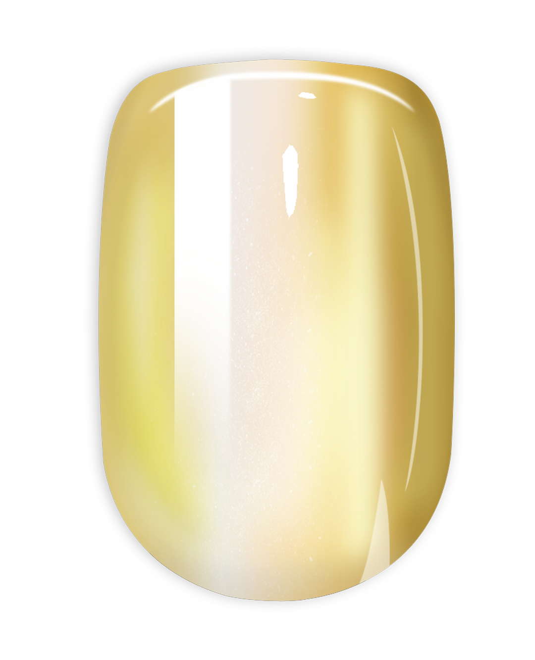 Short Square CAT EYE LEMON