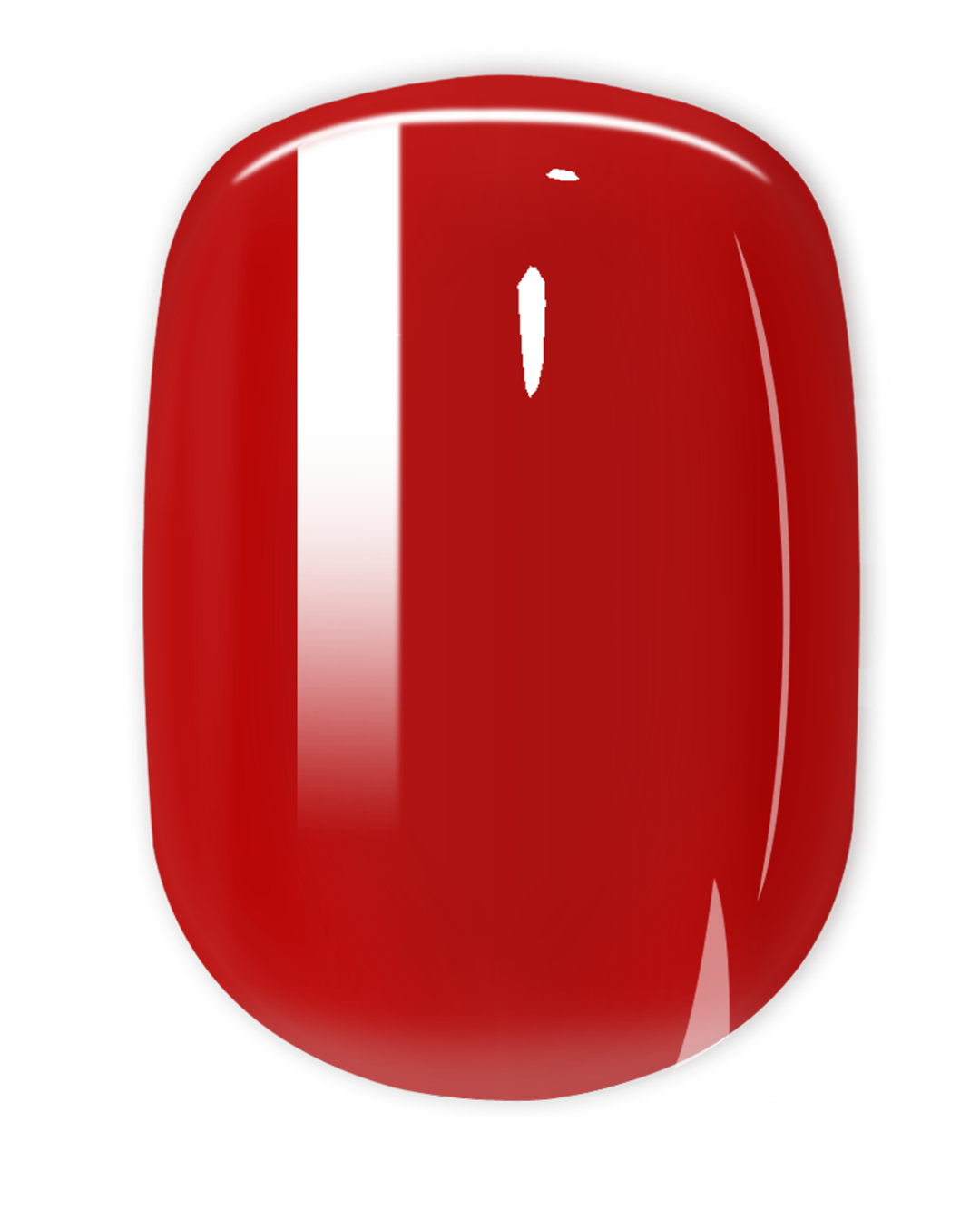 Royal Red - Short Round - Pure Gel Press On