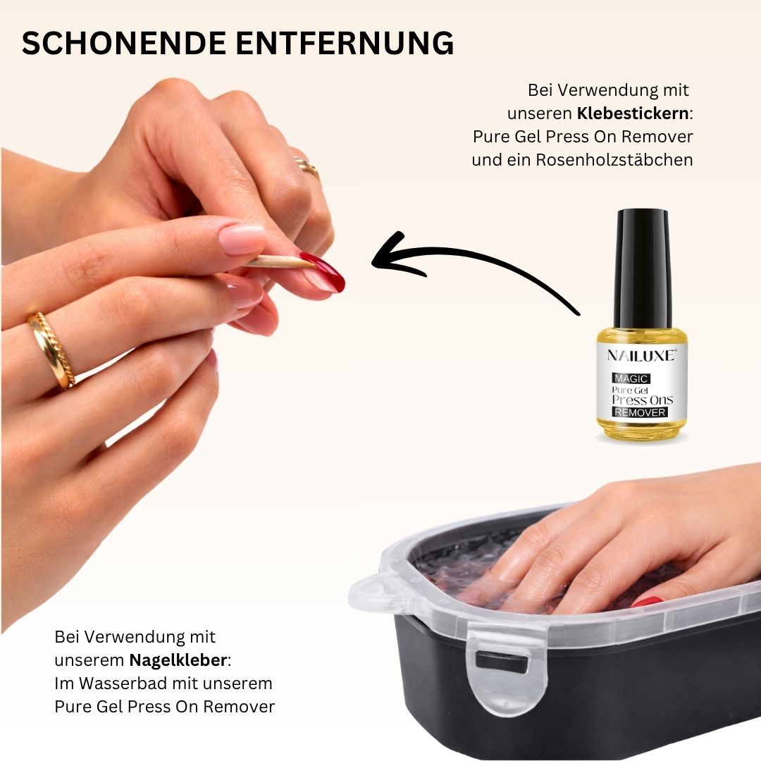 Pure Gel Press On Remover (14ml)