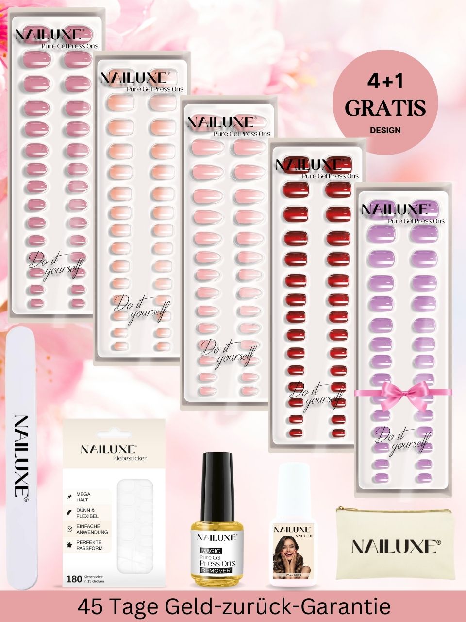 Oster Premium Set / Pure Gel Press Ons