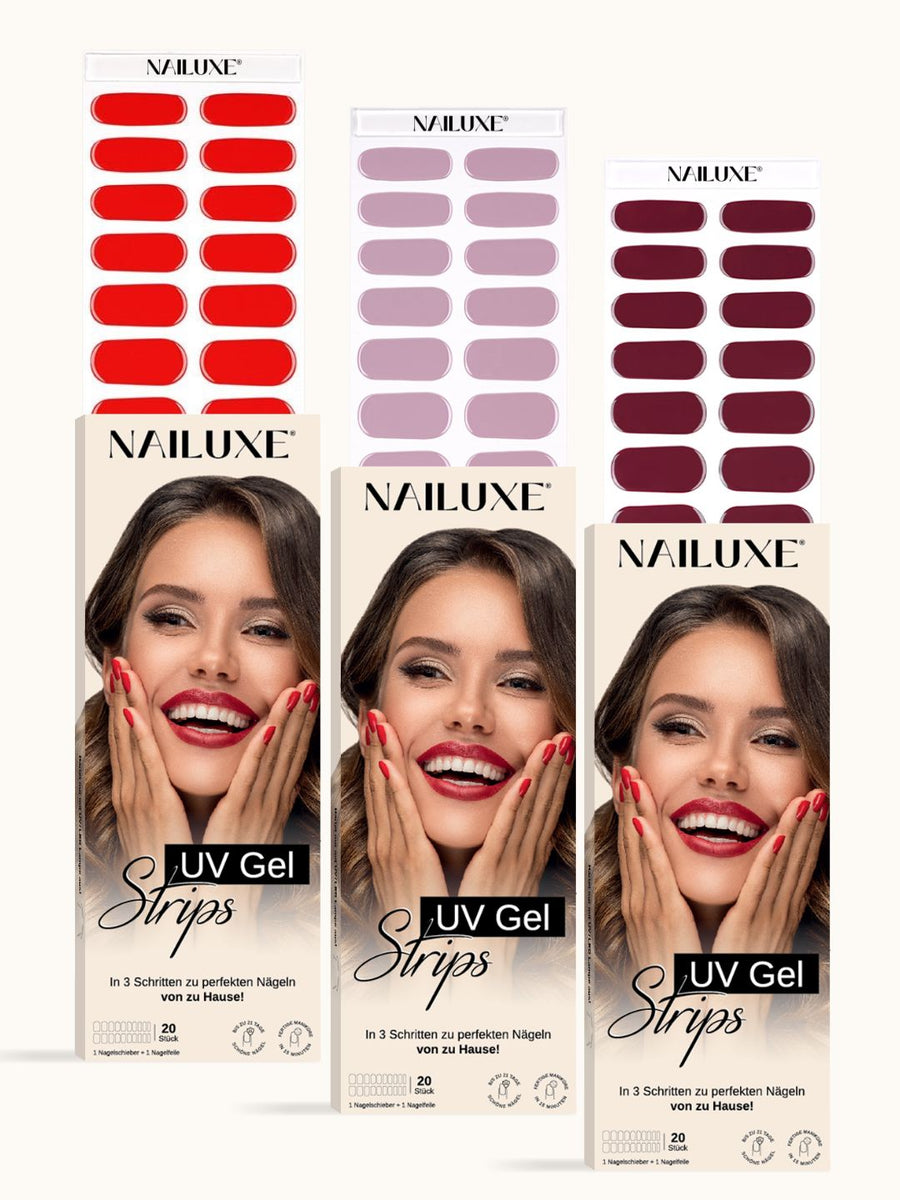 3er Set / UV Gel Strips