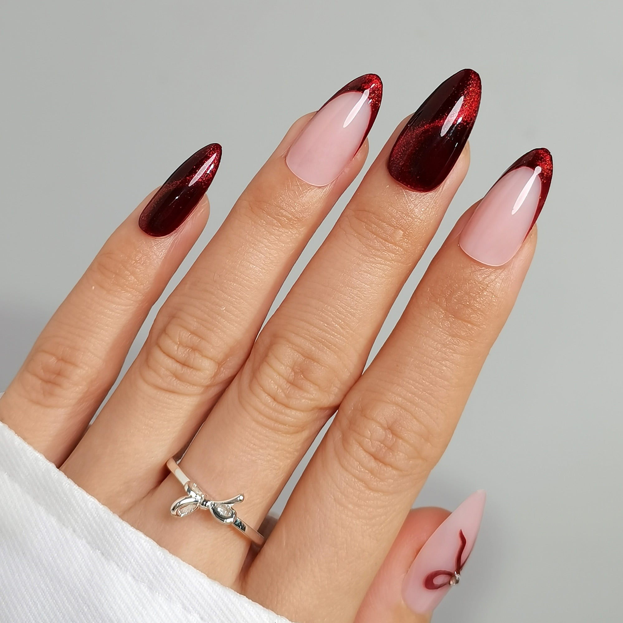 Velvet Luxe - Medium Almond - Pure Gel Press On