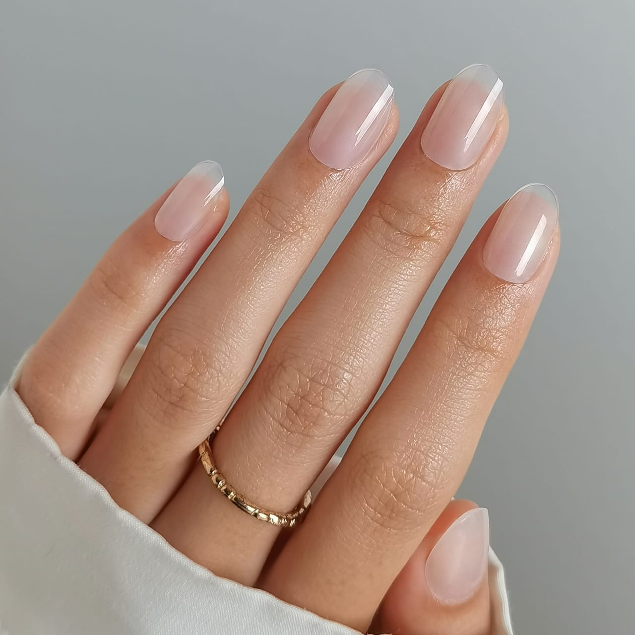 Transparent - Medium Round - Pure Gel Press On