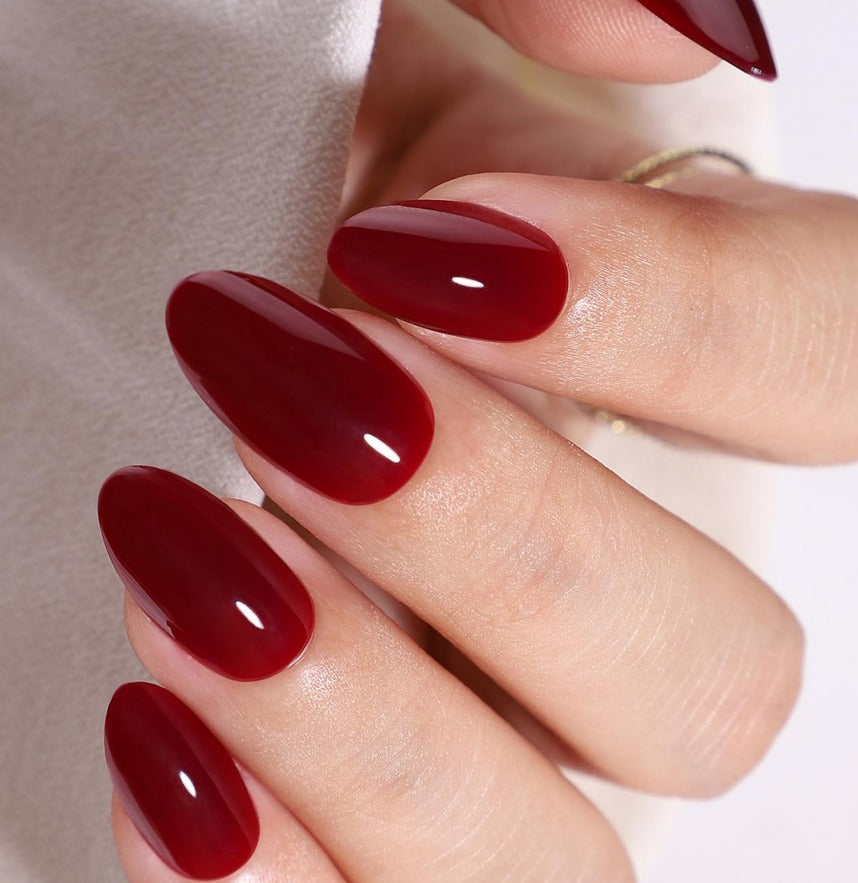 Vino Rough - Medium Almond - Pure Gel Press On