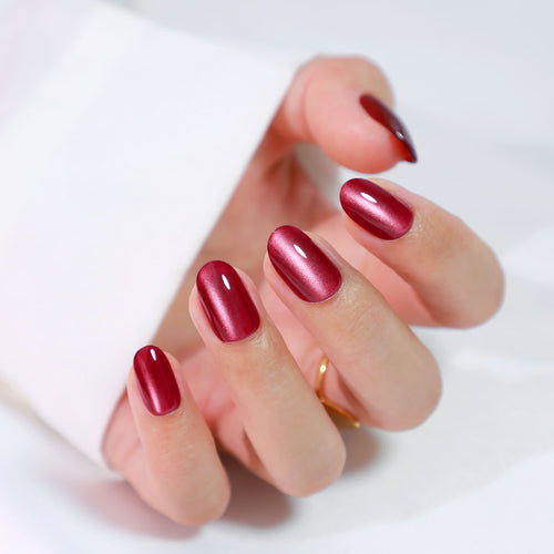 Cat Eye Ruby - Medium Round