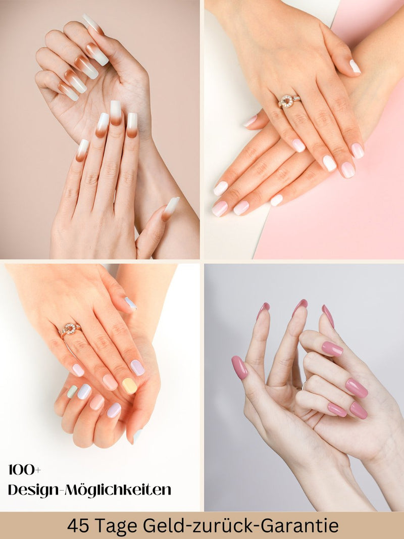 Nailuxe Starter Set UV Gel Strips – Herbst-Sale + Gratis-Produkte
